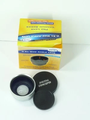 Digital Optics 0.5X Wide Angle Lens 37MM  with Macro  - Image 1 of 4
