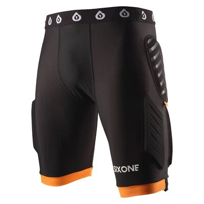 Pantalones Cortos de Compresión SixSixOne EVO MTB Ciclo D30 Protección Acolchada con Gamuza Foto 1 de 3