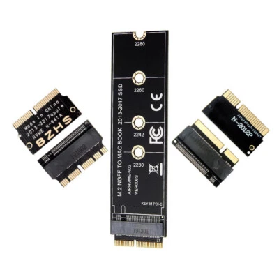 M.2 NGFF SATA / PCIe NVME 2280 SSD auf Mac Upgrade Adapter  Macbook PRO Air iMac - Bild 1 von 4