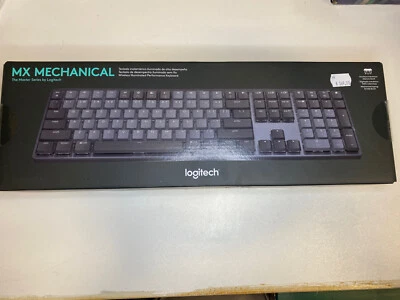Logitech MX Mechanical Wireless Keyboard Graphite (920-010760) - New - image 1 of 4