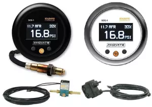 Innovate SCG-1 Digital Solenoid Boost Controller & Wideband O2 02 Gauge Kit 3882 - Picture 1 of 3