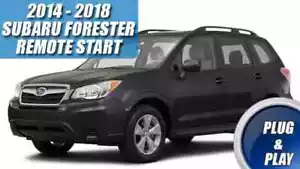 Fits: 2014 - 2018 SUBARU FORESTER KEY REMOTE START PLUG AND PLAY STARTER - Bild 1 von 1
