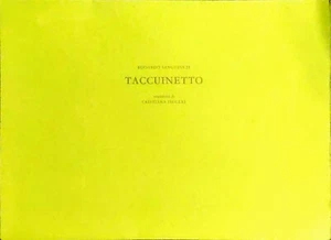 TACCUINETTO - EDOARDO SANGUINETI / CRISTIANA SOLERI - 1998 AUTOGRAFO - Foto 1 di 8
