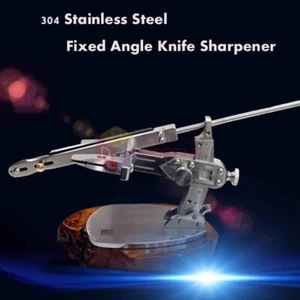 304 Stainless Steel Fixed Angle Knife Sharpener Slicker Knife Grinding Machine - Picture 1 of 12
