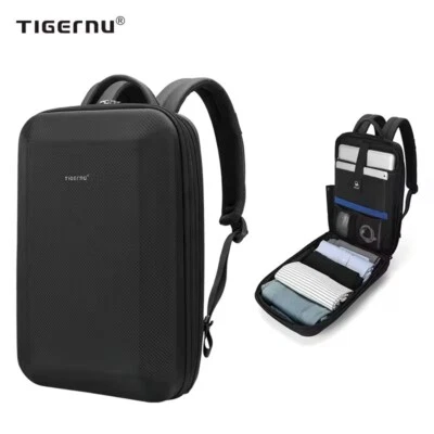 Tigeru Impermeable Antirrobo Portátil Hombres Bolsa de Negocios Mochila de Viaje Bolso Escolar Foto 1 de 4