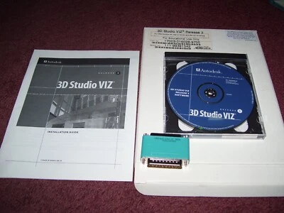 Auto desk 3-D studio Viz AutoDesk CAD Overlay 2000 Education Version software - Image 1 of 2