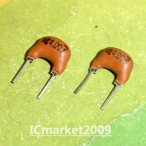 Resonador cerámico 50 piezas 4,00 MHz 2 pines Z4,0 M 4,0 MHZ 4,000 MHZ 4,0 MHZ - Imagen 1 de 1