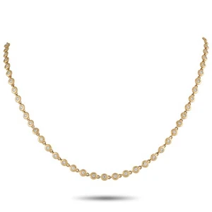 MICHM 14K Gelbgold Collier 2,79ct Diamant MI03-070225 - Bild 1 von 3