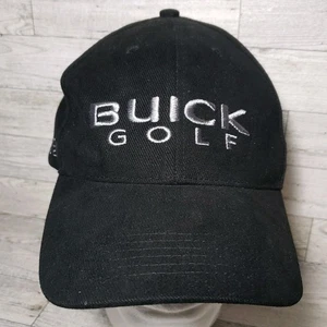Gorra de béisbol ajustable bordada negra BUICK GOLF hilo plateado PGA Tour - Imagen 1 de 6