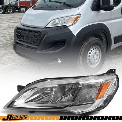 For Ram Promaster 2023-2026 Halogen Headlight Headlamp Driver Left Assembly - Изображение 1 из 4