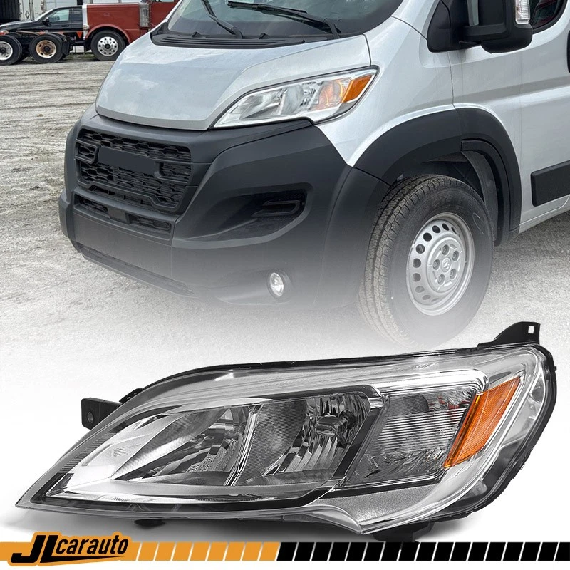 For Ram Promaster 2023-2026 Halogen Headlight Headlamp Driver Left Assembly - Image 1 of 4