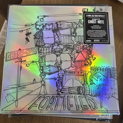Ghost-Note Fortified Lp RSD 2025 Limited 140g Rainbow Sherbet Vinyl SHIPS TODAY  - Image 1 of 2
