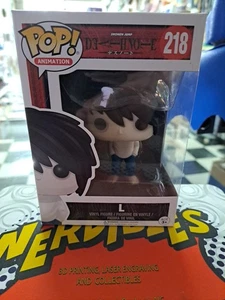Funko Pop! Vinilo: Death Note - L #218 - Imagen 1 de 6