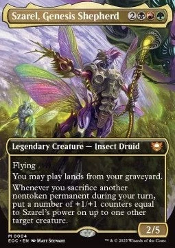 Magic/MTG Szarel, Genesis Shepherd EOC-4 Mythic Deutsch Neu Foil - Bild 1 von 2
