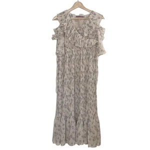 Auth Maison de FLEUR - Beige Light gray Gray Beige Women's Dress - Picture 1 of 7