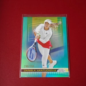 2024 Topps Chrome Tennis Sky Blue Refractor Daniela Hantuchova #173 290/399 - Picture 1 of 2