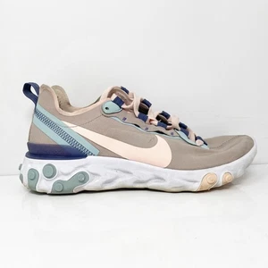 Scarpe da corsa Nike donna React Element 55 CK0834-200 rosa sneakers taglia 6 - Foto 1 di 12