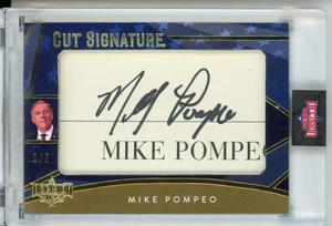 2024 Decision Premium Cut Signature Edition Mike Pompeo Autograph - 2/5 - Bild 1 von 2