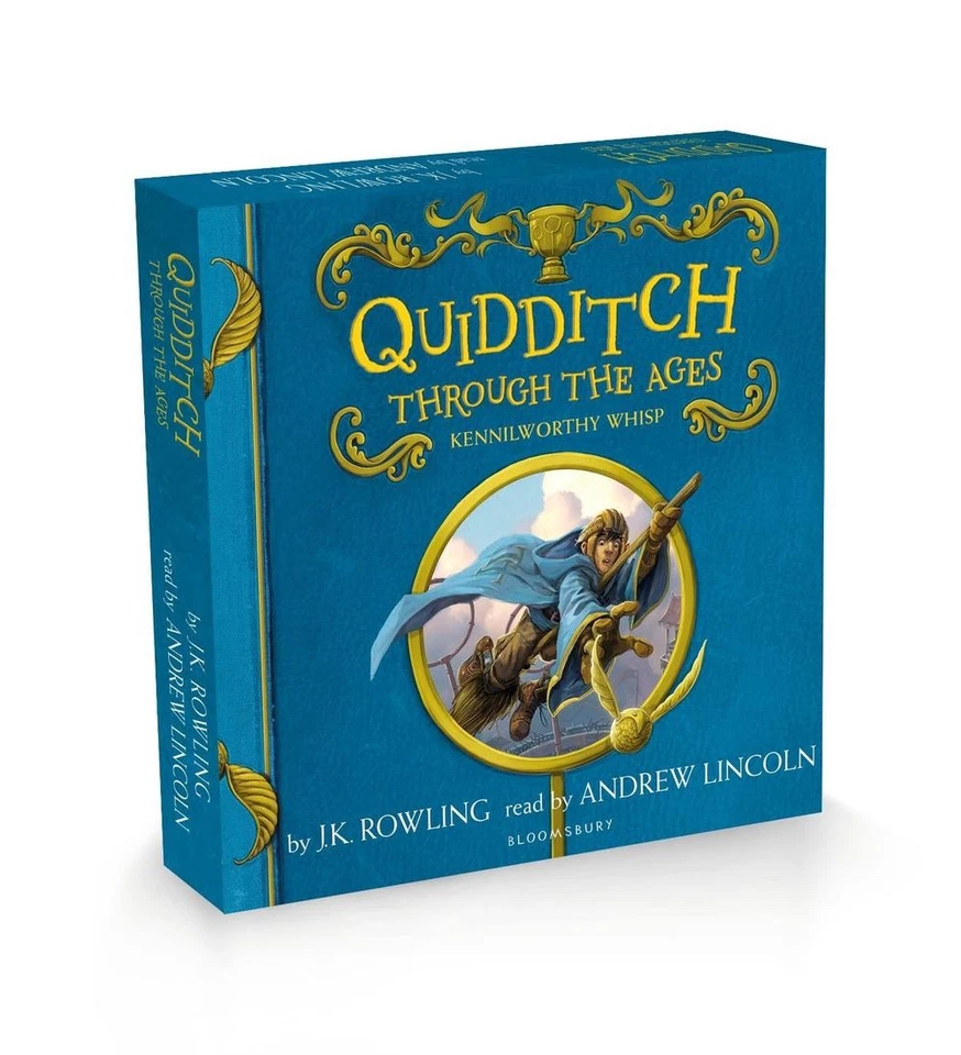 Quidditch Through the Ages by J.K. Rowling (English) Compact Disc Book - Image 1 of 1