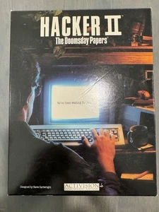 Hacker II The Doomsday Papers RPG Game For Commodore 64 By Activision - Picture 1 of 2