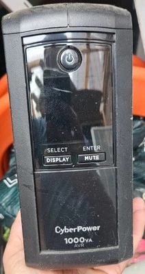 CyberPower CP1000AVRLCD Intelligent LCD UPS System, 1000VA/600W, 9 Outlets, AVR, - Image 1 of 4