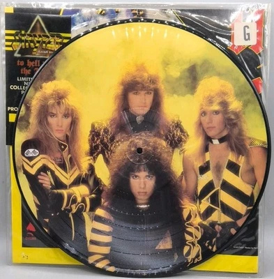 Stryper To Hell With The Devil 1986 Vinyl Import Picture Disc Limited Edition - Image 1 of 3