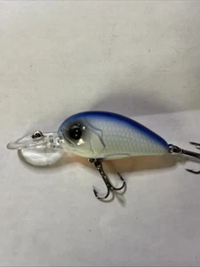 RAD 3.0 Crankbait BLUE PEARL 3/8 oz 2” Long By American Bait Works. Dives 3’ - Picture 1 of 18
