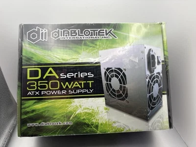 Diablotek Int.Inc DA Series 350 Watt ATX Power Supply PSDA 350 Brand New - Image 1 of 4