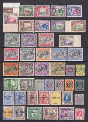 Br Commonwealth Mixed Stamps. EDVII, GV, GVI. MM, MNH. Cat app £330 - Image 1 of 4