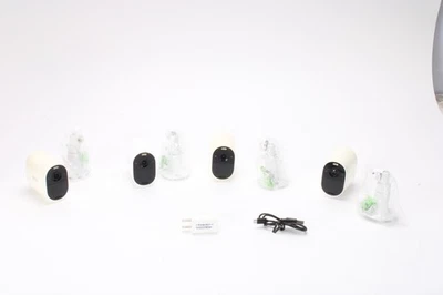 Arlo VMK2430Y-1BYNAS Spotlight Security Camera (4-Pack) With Accessories - Fair - Image 1 of 4