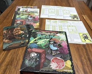 Dungeons & Dragons VS Rick And Morty D&D Tabletop Role Playing Game *Incomplete - Picture 1 of 4