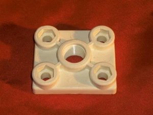WILDEN 01-3180-20 POLYPROPYLENE MUFFLER PLATE 01318020 OEM - Picture 1 of 2