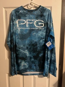 Columbia Men's PFG Super Terminal Tackle Vent LS Shirt Size: Large (FM1520-418) - Picture 1 of 5