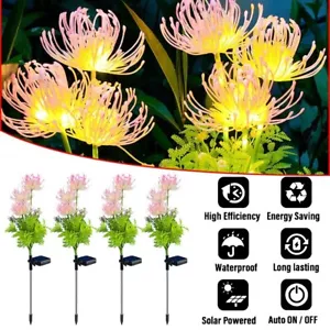 Solar Across Shore Flower lights outdoor courtyard Garden landscape lawn lights - Picture 1 of 19