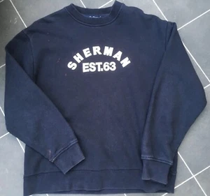 Navy Blue BEN SHERMAN Sweatshirt- size Large - Picture 1 of 4