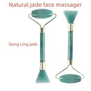 Natural Jade Face Massager Scraping Board Head Beauty Tool Facial mask brush - Picture 1 of 16