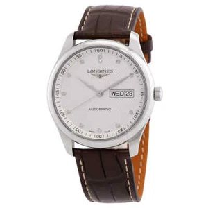 Longines Master Automatic Diamond Men's Watch L2.755.4.77.3 - Picture 1 of 4