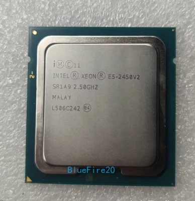 Intel Xeon E5-2450 V2 E5-2450V2 2.5GHz 8 Core 20M SR1A9 LGA1356 CPU Processor - Image 1 of 3