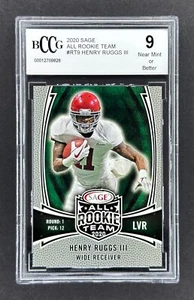 2020 Sage All Rookie Team #RT9 Henry Ruggs III RC (Raiders)    BCCG 9 MINT - Picture 1 of 2
