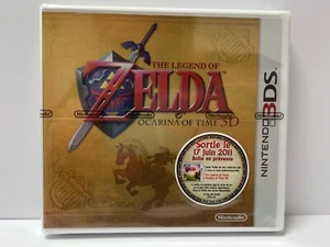 Nintendo 3DS Legend of Zelda Ocarina of time 3D Preco Neu PAL FR N3DS NO GAME - Bild 1 von 2