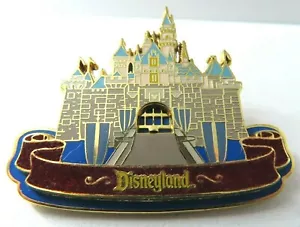 Disney Pin DL - Zugbrückenschloss (gelenkt & beflockt) #12295 - Bild 1 von 3