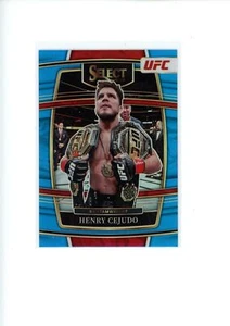 2022 Select UFC Henry Cejudo #42 Concourse azul claro Prizm paralelo 176/199 - Imagen 1 de 2