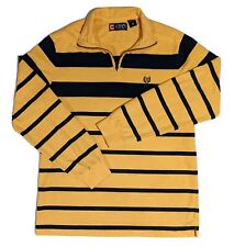 New listing
		Chaps Men's Long Sleeve Striped 1/4 Zip Rugby Shirt Yellow Xl