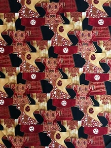 ROBERT KAUFMAN FABRIC - BY THE YARD OR BOLT - 44" WIDE - ORIENTAL TRADITIONS 2 - Picture 1 of 7