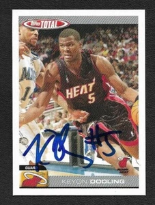 Keyon Dooling Signed Autograph 2004-05 Topps Total Miami Heat Card #144 - COA - Picture 1 of 2