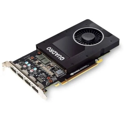 Nvidia Quadro P2000 5 GB GDDR5  -  4 x DisplayPort  -  🚀 Expédition Express 🚀 - Photo 1/4