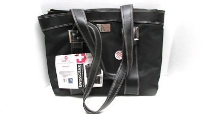NEW SWISS GEAR Women's Business Bag "The Diana" Laptop Computer Tote Bag + Black - Image 1 of 4