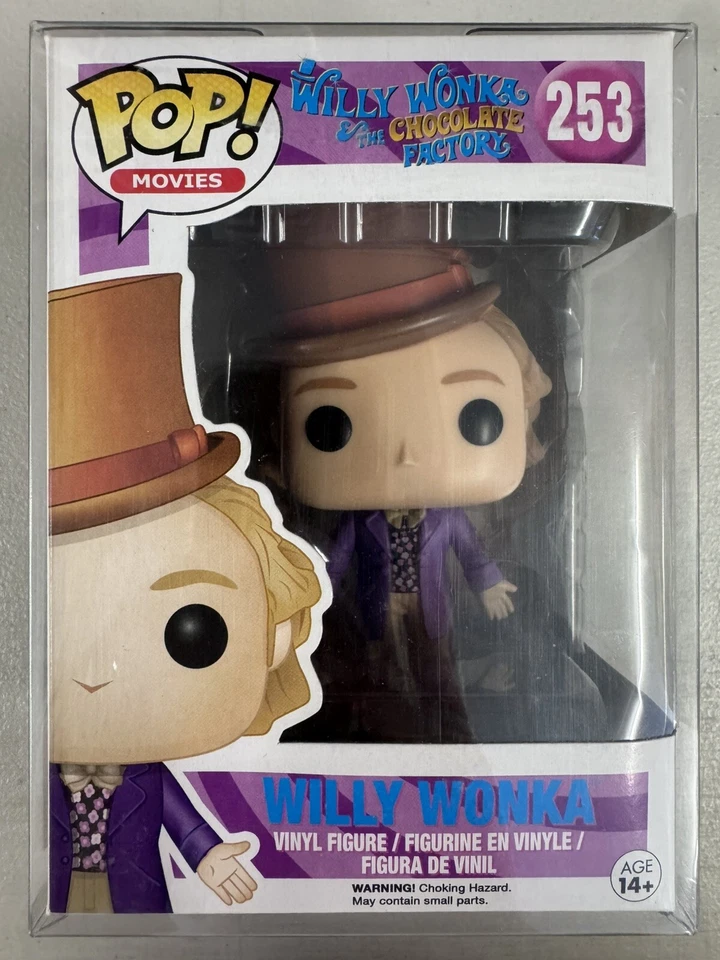 Willy Wonka 253 ~ & the Chocolate Factory ~ Vinilo Funko Pop + PROTECTOR POP GRATIS Foto 1 de 4