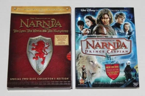 DVD Disney The Chronicles of Narnia - The Lion, W&W + Prince Caspian - Picture 1 of 8