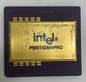 Intel SL247 Pentium Pro 200MHz 256KB 66MHz Bus Processor /CPU - Good Condition - Picture 1 of 5